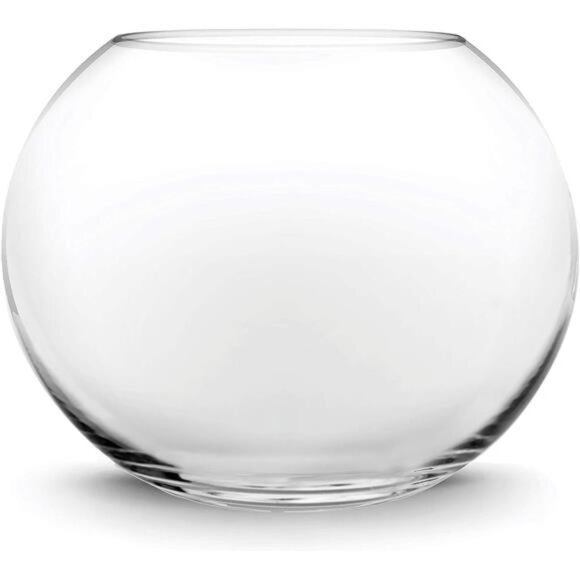 CYS EXCEL Glass Bubble Bowl (H-6" W-8", Approx. 3/4 Gal.) | Multiple Size - Picture 1 of 7